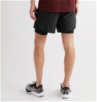 Nike Running - Flex Stride Slim-Fit Layered Dri-FIT Shell Running Shorts - Black