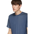 rag and bone Reversible Blue and Grey Short Sleeve T-Shirt