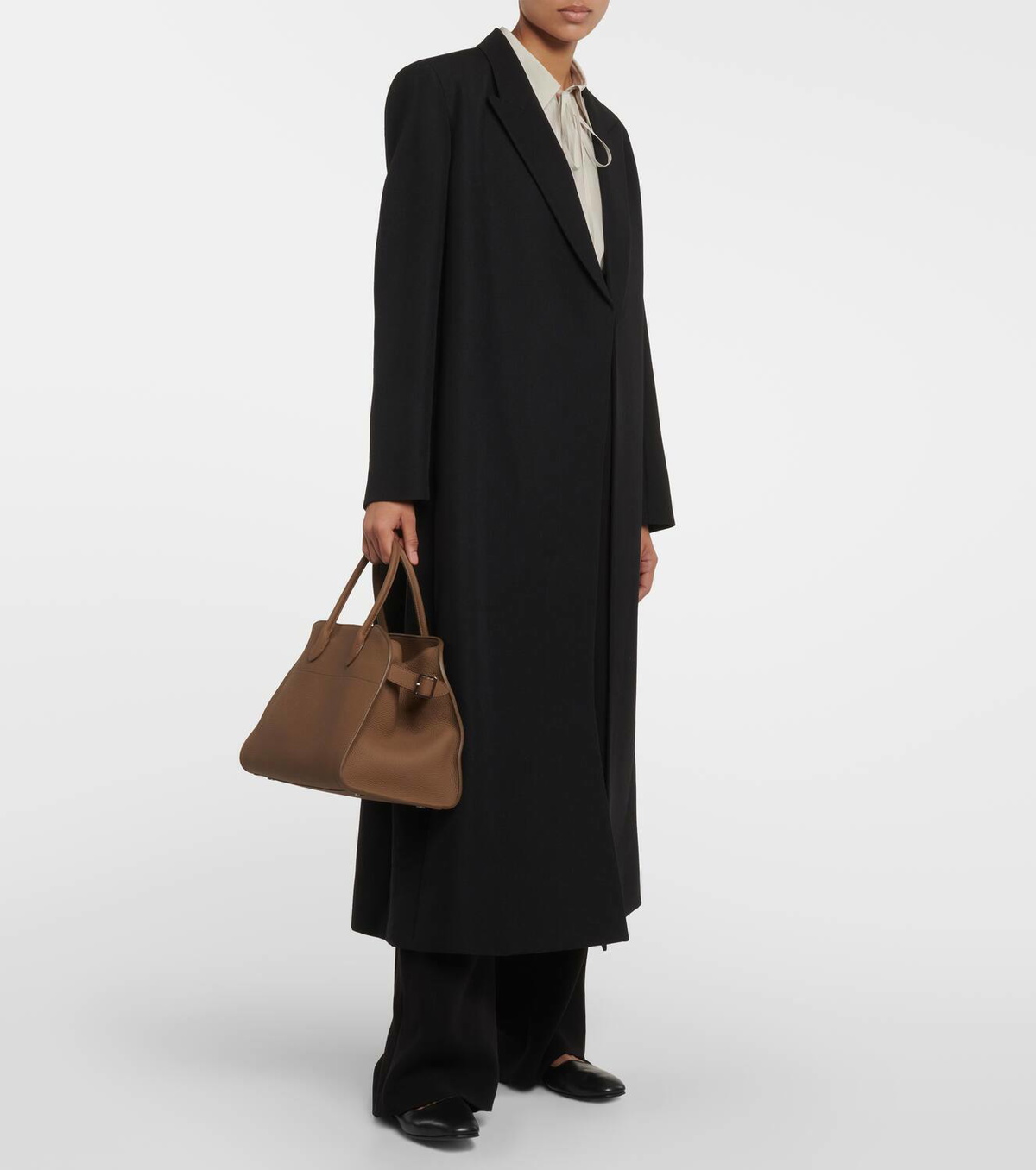 憧れの逸品 ☆ THE ROW Soft Margaux 12 leather tote bag cuir Soft Margaux 12 leather tote bag in brown - The Row | Mytheresa
