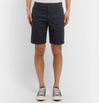 Burberry - Cotton-Twill Shorts - Men - Navy