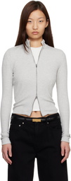 Citizens of Humanity Gray Zip Sweater
