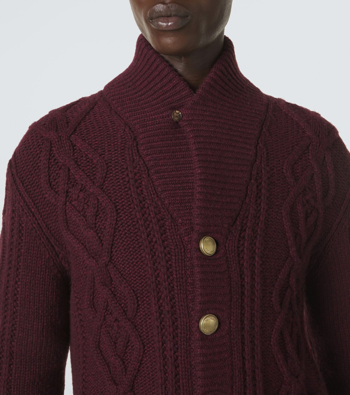 Brunello Cucinelli Cable-knit cashmere cardigan Brunello Cucinelli