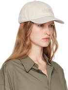 MM6 Maison Margiela Off-White Baseball Cap