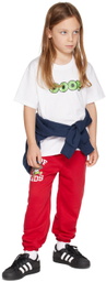 OOOF SSENSE Exclusive Kids White & Green Printed T-Shirt
