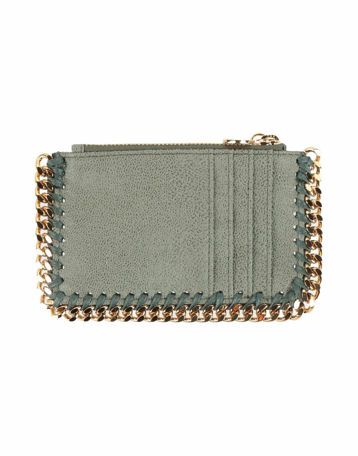 Stella Mccartney Womens Cardholder Military in Green