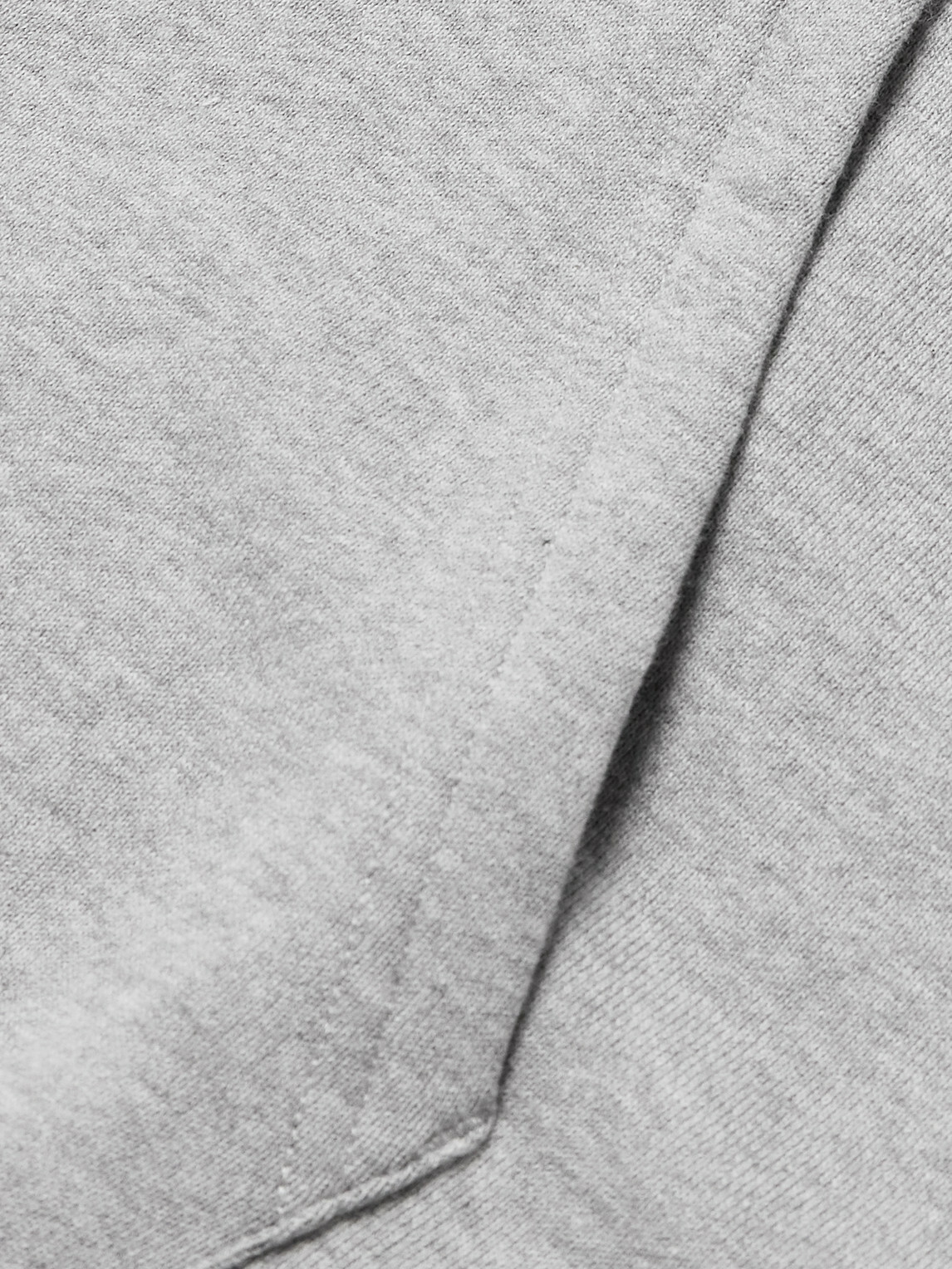 Beams Plus - Slim-Fit Cotton-Jersey Half-Zip Sweatshirt - Gray