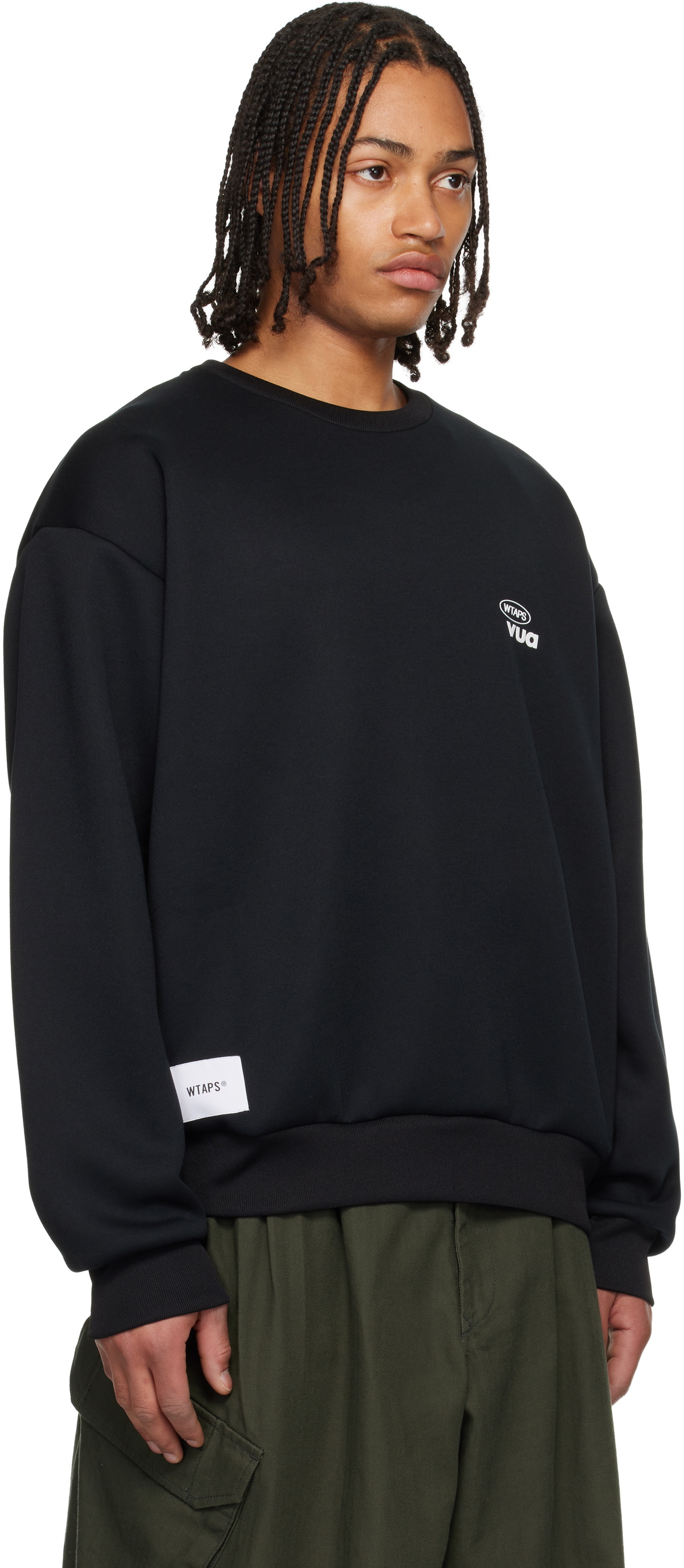 WTAPS Black Wound Sweatshirt