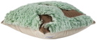 Mush Studios SSENSE Exclusive Brown & Blue 'The Wooly' Cushion