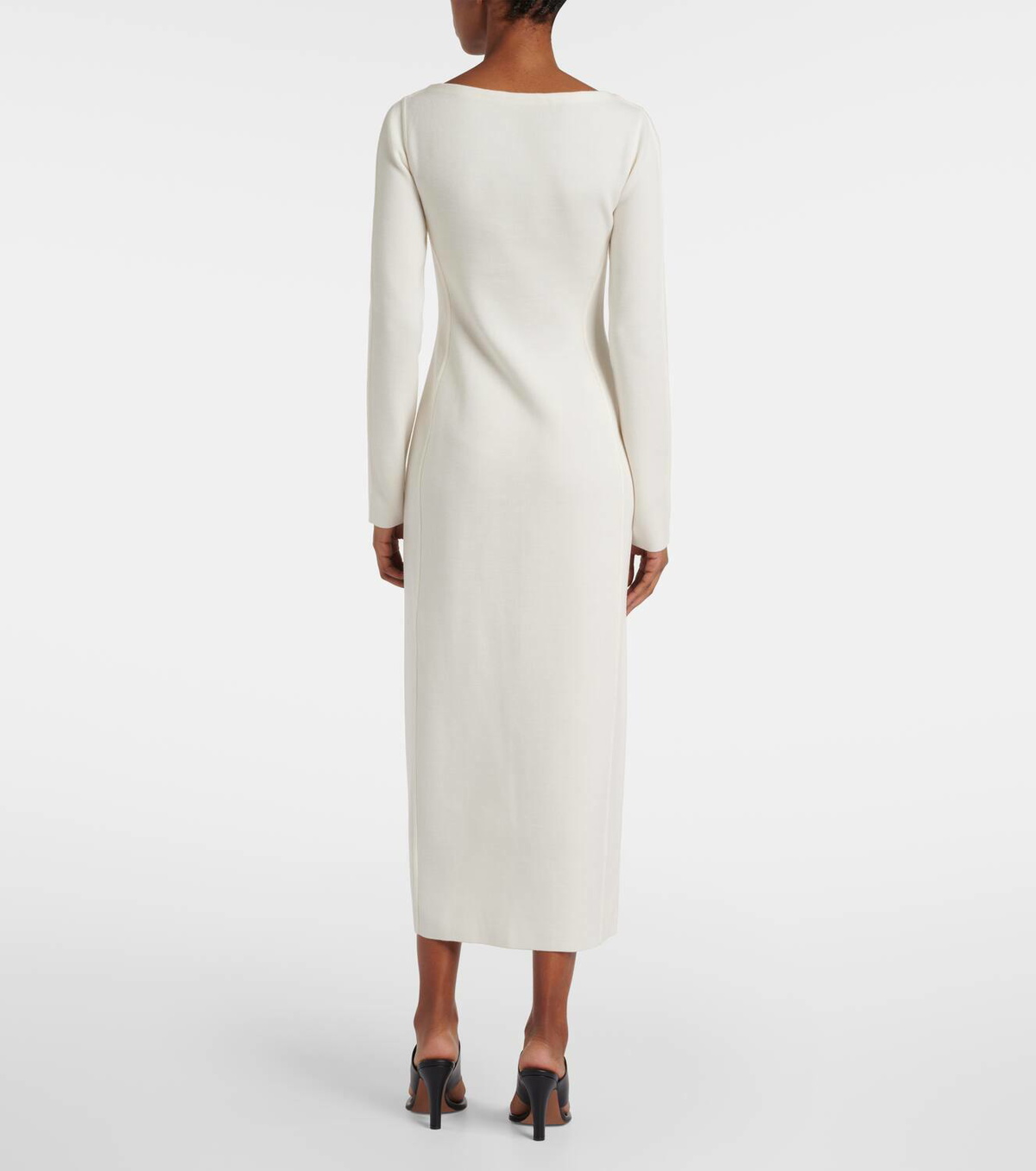 The Row Iragi knitted maxi dress