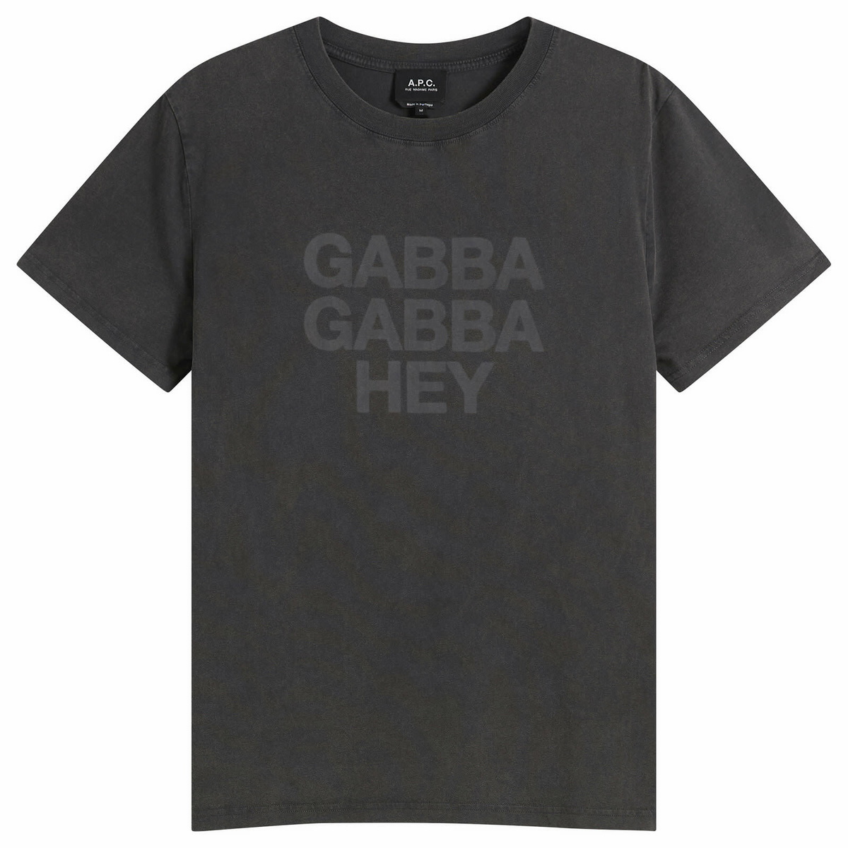 A.P.C. Gray Vinyl T-shirt A.P.C.