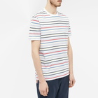 Thom Browne Men's Striped Ringer T-Shirt in Seasonal Multi