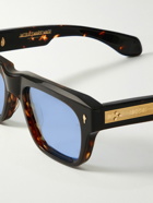 Jacques Marie Mage - Cash Square-Frame Tortoiseshell Acetate and Gold-Tone Sunglasses