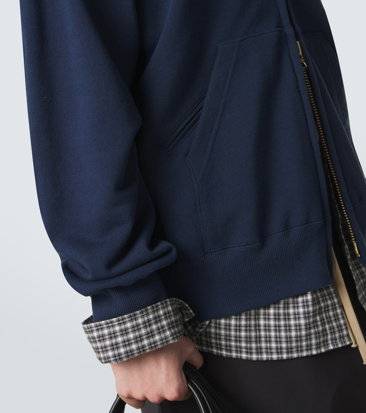 Sacai x Carhartt cotton jersey hoodie Sacai