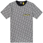 Moncler Genius - 7 Moncler Fragment Hiroshi Fujiwara - Allover Moxxxer Fxxxx Print Tee