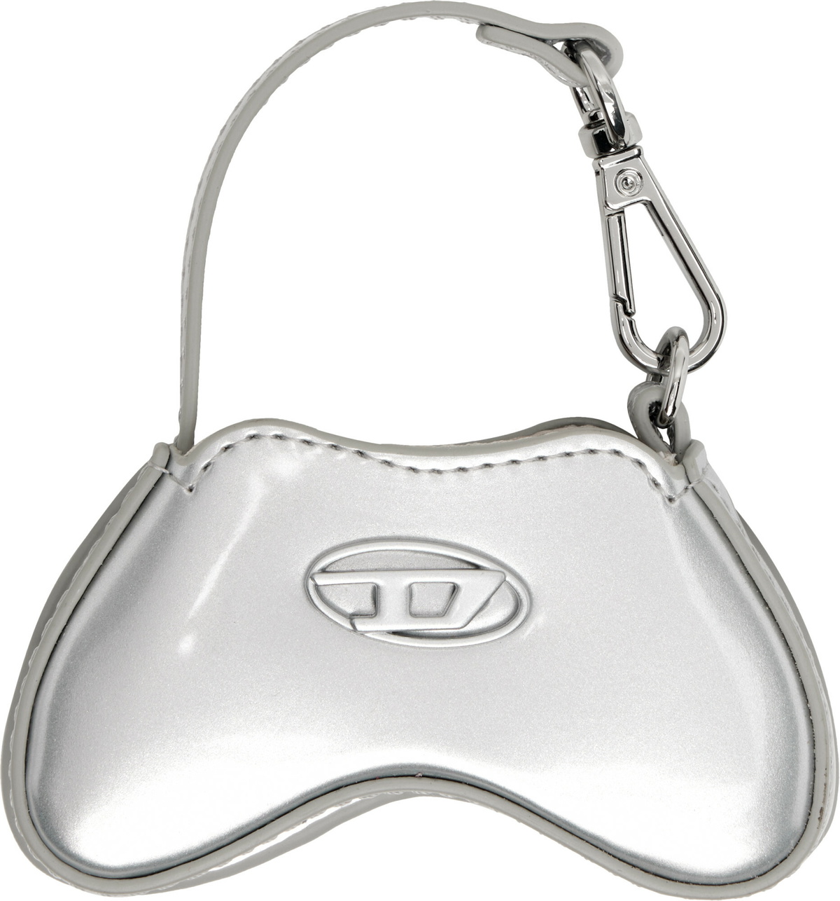 Diesel Silver Play Bag Charm
