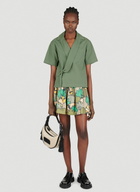 Kenzo Printed Mini Skirt