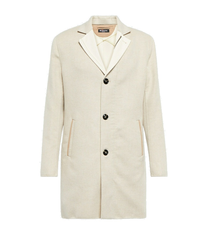 Photo: Kiton - Wool and cashmere coat