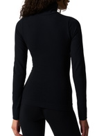 Perfect Moment Logo-embroidered High-neck Thermal top Black
