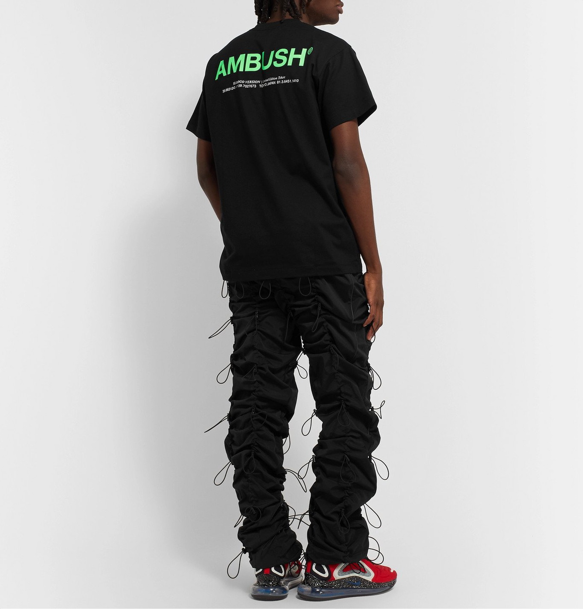 AMBUSH® - Logo-Print Cotton-Jersey T-Shirt - Black Ambush