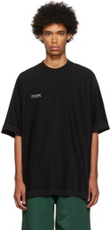 VETEMENTS Black Inside Out T-Shirt