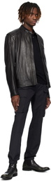 Belstaff Black V Racer Leather Jacket