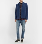 Norse Projects - Osvald Slim-Fit Checked Cotton-Flannel Shirt - Men - Burgundy