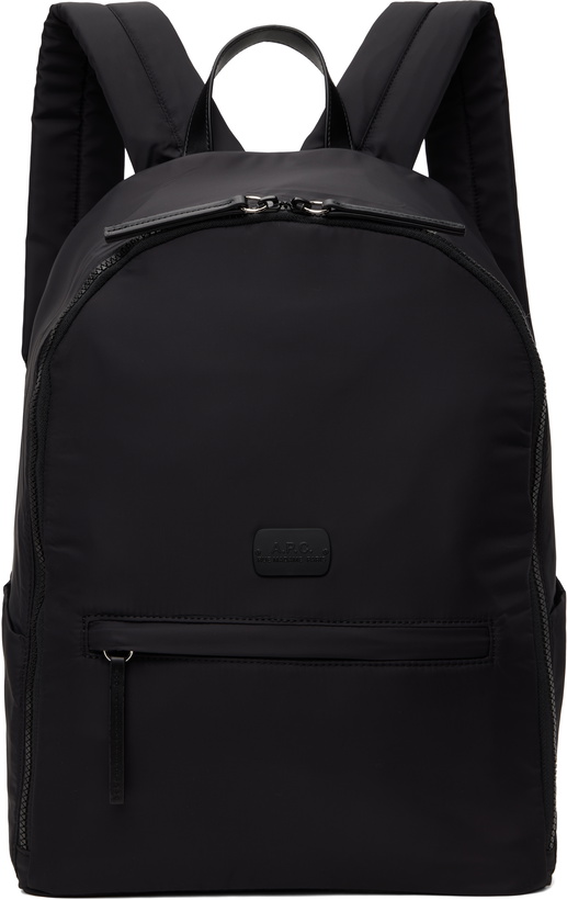 Photo: A.P.C. Black Blake Backpack