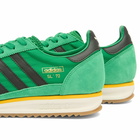 Adidas Men's SL 72 RS in Green/Off White/Crew Yellow