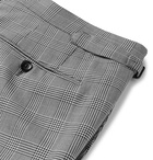 TOM FORD - Slim-Fit Prince of Wales Checked Wool Suit Trousers - Gray