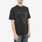 VTMNTS Men's Dripping Barcode T-Shirt in Black