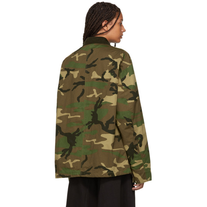 R13 Green Camo Workman Jacket R13