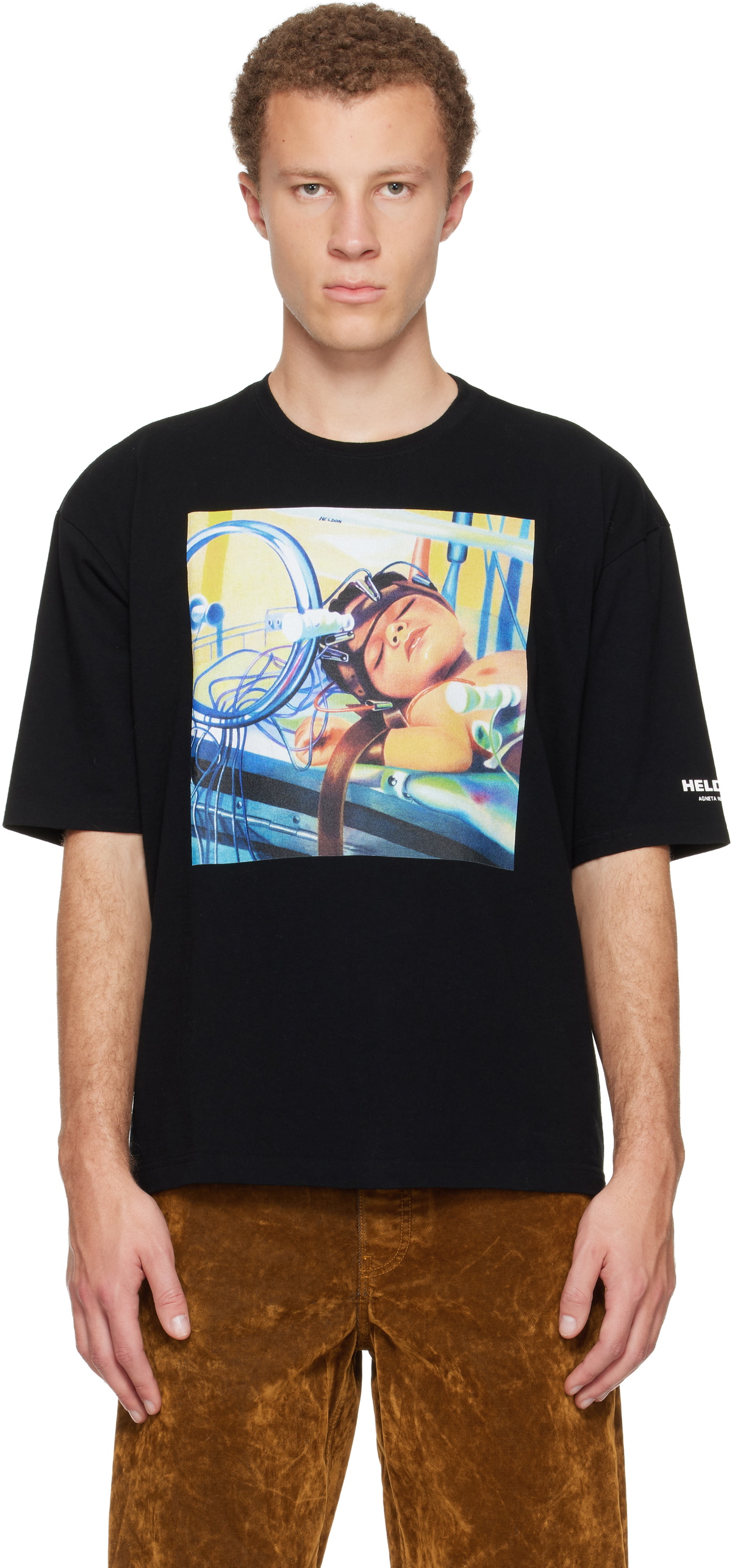 UNDERCOVER Black UC2E3805 T-shirt Undercover