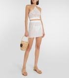 Missoni Mare Crochet-knit miniskirt