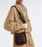Prada Mini leather shoulder bag