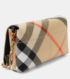 Burberry Snip Burberry Check Mini crossbody bag