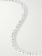 Le Gramme - 53g Sterling Silver Beaded Necklace
