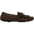 Jimmy Choo Brown Manon Loafers