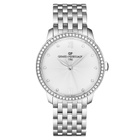 Girard Perregaux 1966 Automatic Diamond Silver Dial Ladies Watch 49523D11A171-11A
