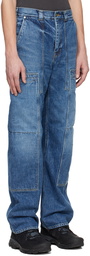 OUAT Blue Cargo Jeans