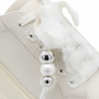 Casadei Milk Leather Nexus Sneakers