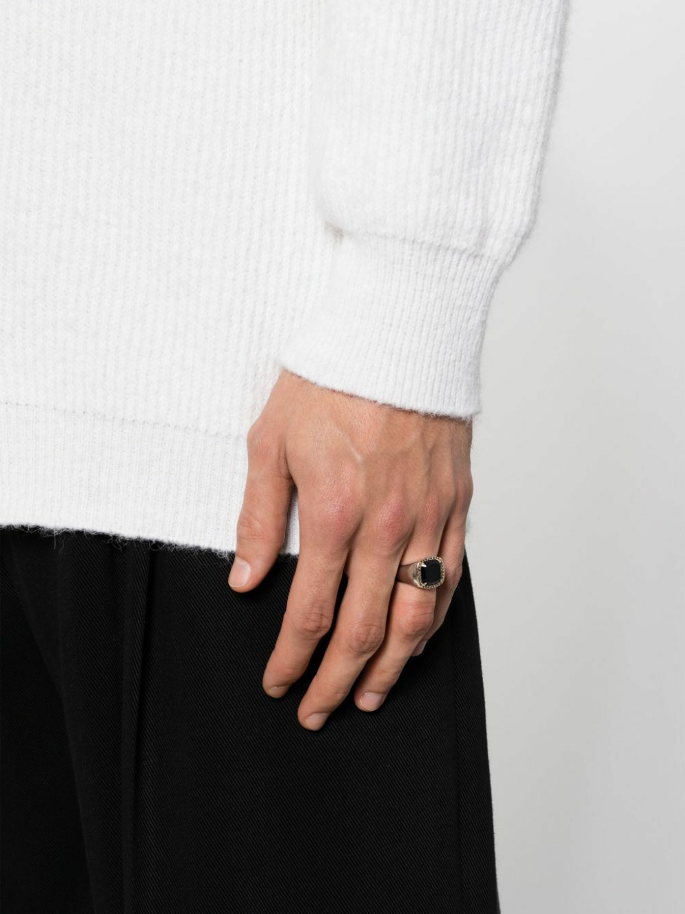 Tom Wood May Mixed-Hardware Ring