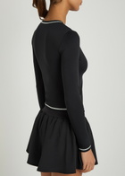 Tala Ultralite Active Logo Stretch-jersey T-shirt Black