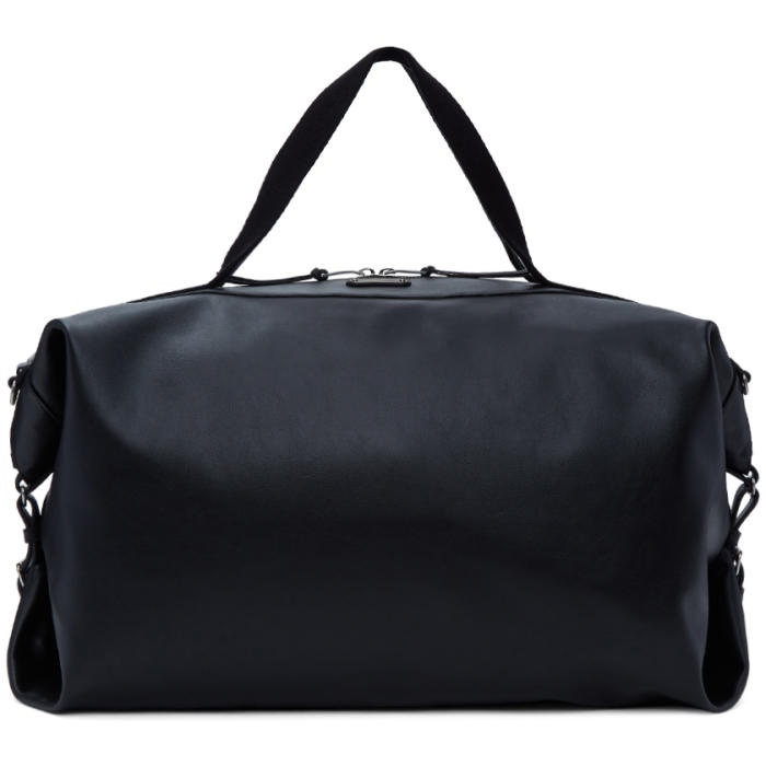 Photo: Saint Laurent Black Large Leather ID Convertible Bag