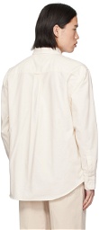GANT 240 MULBERRY STREET Off-White Printed Shirt