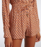 Melissa Odabash Annie printed shorts