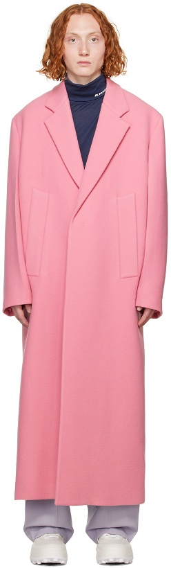 Photo: Jil Sander Pink Tailored Coat