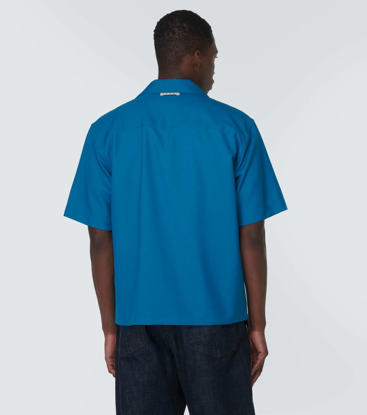Marni Virgin wool bowling shirt