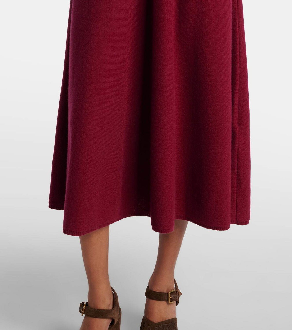 Etro Silk, wool, and cashmere shirt dress