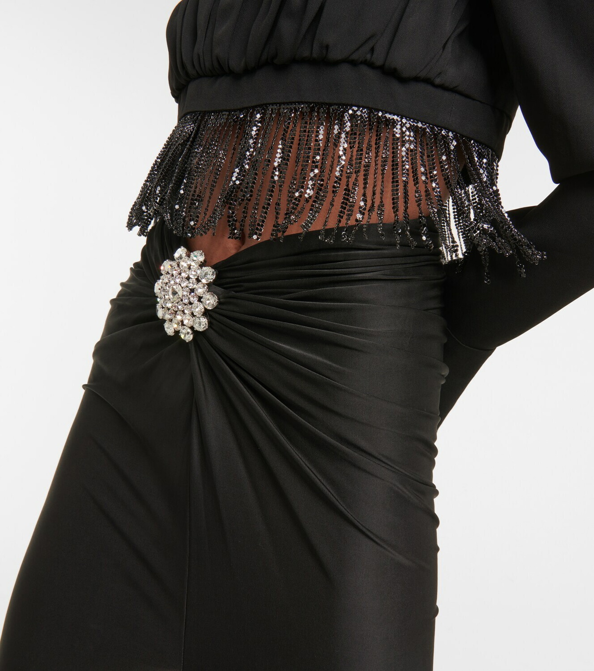 paco rabanne tie dye skirt