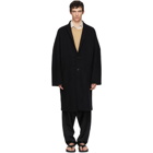 Sulvam Black Hitoe Coat